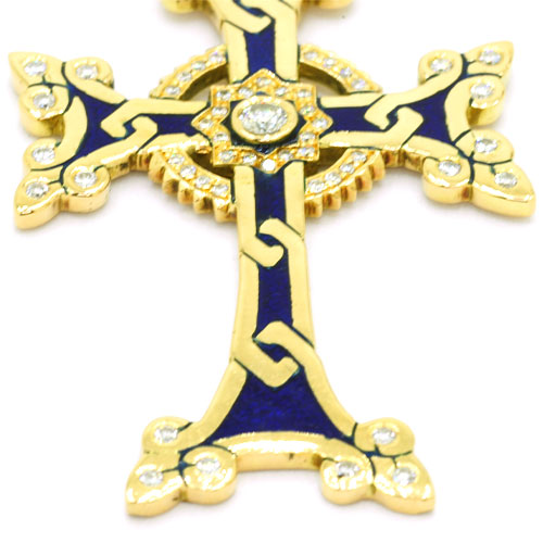 Крест Золото 585